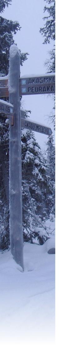 Akaslompolo directions, Finland by Alistair Brown